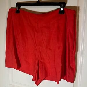 ANTONIO MELANI Red Women's Shorts